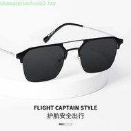 Cyxus Cermin Mata Photochromic Sunglasses Anti Blue Light Glasses Metal Frame Women Men Lens 8249