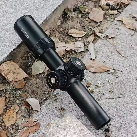 T-EAGLE MR 1-8 X24 IR Rifle Scope Tactical Riflescope Hunting Optical Collimator Air Gun Sight