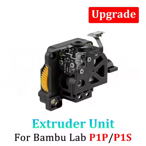 Complete Full Extruder Mechanism Kit with Gear for Bambu Lab P1P P1S 3D Printer High Precision Durab