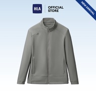 HLA Soft Comfortable Stand Up Collar Zipped Jacket Men