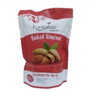 Kangaroo Baked Almond Nuts 100g (20gx5pcs) - Roasted Almond Nuts