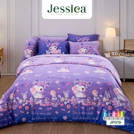 Jessica Kuromi JP019 Digital Print ลิขสิทธิ์แท้ Sanrio คูโรมิ เจสสิก้า พิมพ์ลายดิจิตอล ชุดเครื่องนอน