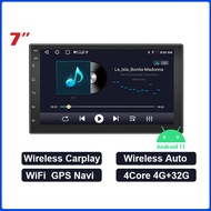 TV Mobil Murah Meriah 4+32G Head Unit Android 9 Inch Untuk Semua Double Din Mobil 7/9/10 Inch IPS Sc