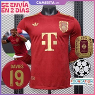 2025-26 Bayern Munich 125th Anniversary Red Long Sleeve Football Shirt