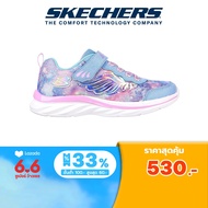 (Lazada Exclusive) Skechers สเก็ตเชอร์ส รองเท้าเด็กผู้หญิง Girls Quick Kicks Shoes - 302208L-BLTQ Air-Cooled Memory Foam