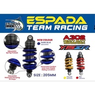 Y16 Y15ZR Y15 V1 / V2 LC135 v1/v2/v3/v4/v6 monoshock abosrber A302 Espada 203mm 205mm (Adjustable)