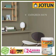 JOTUN 1L 8479 EVERGREEN  ESSENCE COVER PLUS SHEEN &amp; MATT/INTERIOR WALL PAINT /CAT BOLEH CUCI/KILAT &amp; TAK KILAT