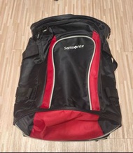 Samsonite 黑色紅色旅行喼袋 2轆喼