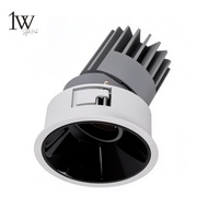1W Style COB Spotlight LED Downlight Light 15W Anti-glare Deep Recessed Spotlight