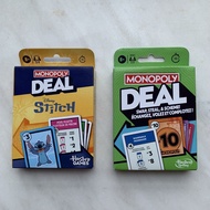 [全新] 大富翁 史迪仔 monopoly deal stitch 卡牌 遊戲 playing card