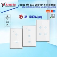 Tuya Smart Life Wifi Touch Switch 2,3,4 Buttons -1000W I