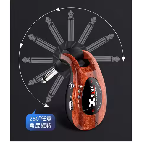 2025 hot sale Xvive U2 2.4GHz Rechargeable Wireless Guitar System Electric Guitar Bass Violin Keyboa
