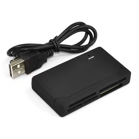 All In One Card Reader Multi In 1 Memory Card Reader SD/SDHC MMC/RS MMC TF/MicroSD MS/MS PRO/MS DUO 