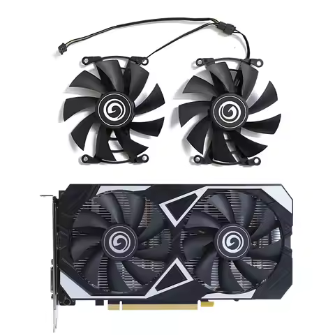 2 FAN 87MM 4PIN FB09015M12LPA RTX3050 GPU fan for GALAXY GeForce RTX 3050 Snapdragon V3 graphics car