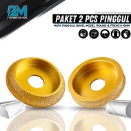 Mata Pinggul Bevel Granit Bullnose Mata Roda Granit Gerinda Ukir Keramik
