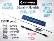 【Ecooda】 虹道一代1.53m上手船竿