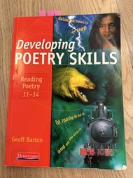 Developing Poetry Skills Reading Poetry 11-14 Geoff Barton