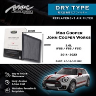 Mini Cooper John Cooper Works 2.0L (F55 / F56 / F57) 2014 to 2023 Max Racing Dry Type Air Filter
