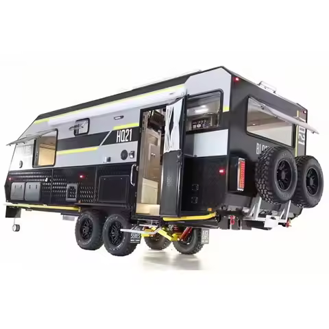 Customized 4x4 off Road Camper Truck Sale caravan Camper Trailer
