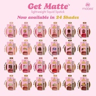 Maaez Lipmatte Get Matte Lightweight Liquid Lipstick Danish MM Sprinkle Gingerbread Double Choclate 