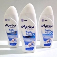 Only 35k Get 3pc Marina Uv white Healthy & Glow 185ml / Extra SPF30 185ml // handbody marina uv whit
