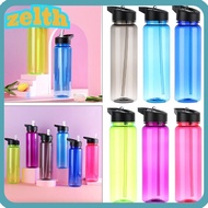 ZELTH 750ml Water Bottles Gym Leakproof Sport Food Degree Plastic