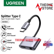 UGREEN Converter Type C Jack 3.5mm DAC Audio Iphone 15/16 Android Samsung