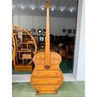 DRAWE GUITER KAYU JATI VERSATILE GUITAR 7 DRAWER