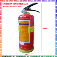 BÌNH CHỮA CHÁY BỘT MFZL2 ABC BÌNH CHỮA CHÁY 2KG BÌNH CỨU HÓA PCCC