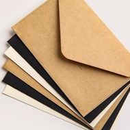 [Combo of 5] Plain basic kraft paper card envelope TH15 10.5 x 7cm white/black/brown