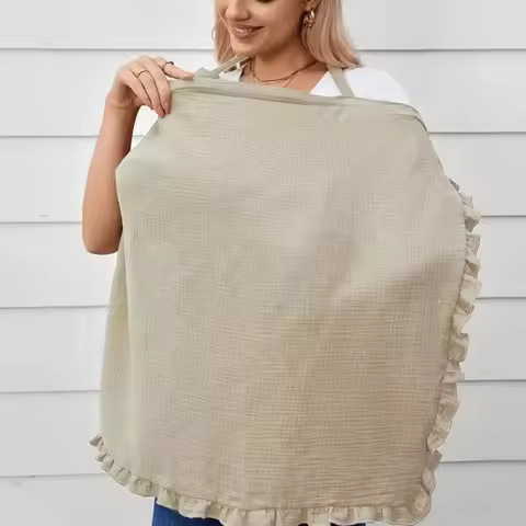Breathable Breastfeeding Cover Baby Feeding Nursing Covers Adjustable Nursing Apron Outdoor Privacy 