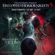 USS Universal Studios Singapore  HHN9 - Halloween Horror Nights 9 ticket