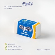 Agatis P-40 White Eraser PERPCS Eraser Viral Gasing