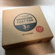 🇯🇵 IRIS OHYAMA 鑽石塗層易潔鍋套裝