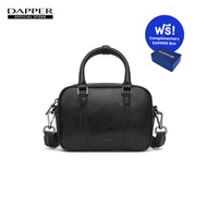 DAPPER กระเป๋าสะพายข้าง Mini Duffle Bag สีดำ + DAPPER Box