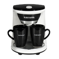 110V/220V 450W Household Electric Drip Coffee Maker Auto Dual Cup Coffee Machine Dual-use American C