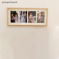 [Prosperityus] 8x20 Wood Picture Frame - 8x20 Photo Frame With Mat Display 4Pcs 4x6 Photos, 4x6 Pict