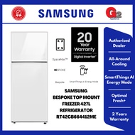 Samsung Bespoke Top Mount Freezer 2 Doors Refrigerator 427L RT42CB664412ME/RT42CB664412ME (READY STO