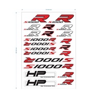 Pelekat Reflektif Motosikal untuk BMW S1000RR S1000 RR Motosikal Fairing