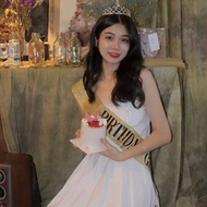 Selempang dan mahkota happy birthday/ selempang ulang tahun / selempang bridesmaid/ fashion birthday