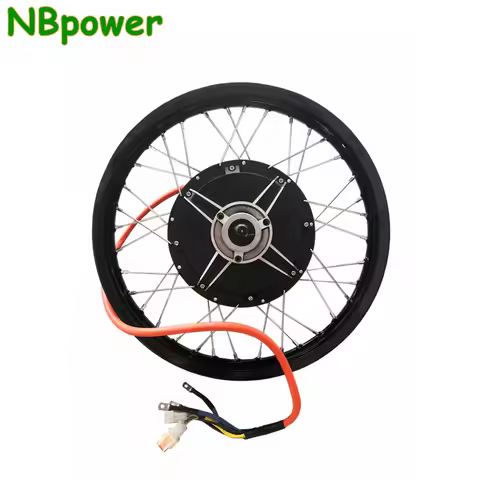 QS 72V 5000W 200mm Dropout Ebike Brushless Hub Motor Wheel Max Speed 90-100km/h Motorcycle Wheel Ele