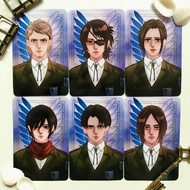Attack on titan photocard by onintwin