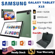 NEW 2023 Samsung Galaxy Tablet X15 9 Inch Tablet 16GB 512GB Learning Tablet for Online Classroom HD Tablet Android