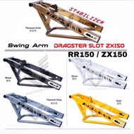 ZX150 THAILAND KINGDRAG SWING ARM ALLOY DRAGSTER-SLOT KAWASAKI RR DOUBLE-R WITH  STABILISER ORI KING