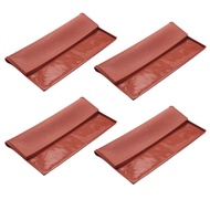 4PCS Silicone Dehydrator Mats with Edge - Silicone Sheets Compatible , Nonstick Silicone Tray Liner, High Temperature