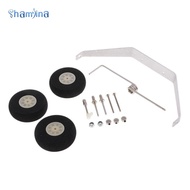 [Shamjina] Aluminum Tricycle Landing Gear Kit with Wheels For Cessna 182 RC Airplane Model