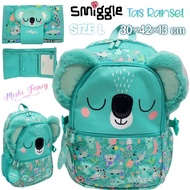 Smiggle Mint Koala Backpack/Blue Smiggle Koala School Bag/Smiggle Koala Doll Backpack For Girls