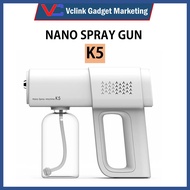 [READY STOCK] Nano Spray Gun K5 Wireless Handheld Portable Disinfection Machine Electric Mist Spray Air Purification