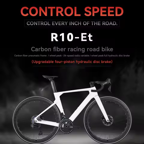 TWITTER R10Pro ET Full Carbon Bike Wheeltop Wireless 24S Hydraulic Disc Brakes 700C Road Bike Men Wo