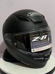 SHOEI Z8消光黑安全帽機車頭盔全盔全罩男女賽車跑盔四季通用防摔保護防碰撞摩托騎士裝備通風透氣重機騎乘幻彩鏡片&amp;代購